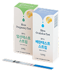 Pregnancy test and ovulation test straps